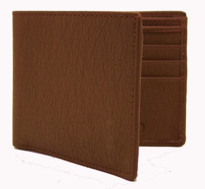 

Nietz Men Casual Brown Artificial Leather Wallet(10 Card Slots)