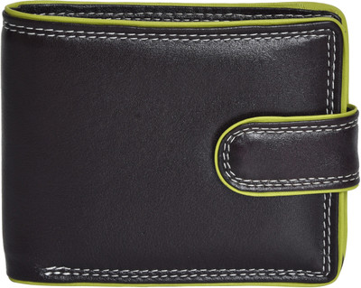 

Carmika Women Yellow, Black Genuine Leather Wallet(12 Card Slots), Black;yellow
