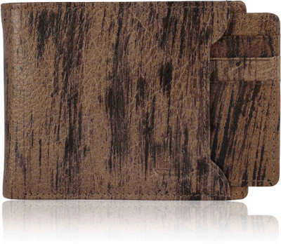 

Le Craf Men Khaki Genuine Leather Wallet(6 Card Slots), Khaki-13