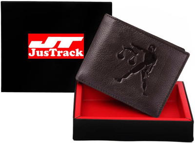 

JusTrack Men Casual Brown Genuine Leather Wallet(1 Card Slot)