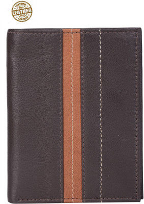 

LEATHERSTILE Boys Casual Brown, Tan Genuine Leather Wallet(5 Card Slots)