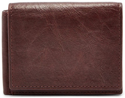 

LeapEngland Men Casual Brown Genuine Leather Wallet(12 Card Slots)