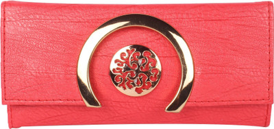 

DN Enterprises Women Evening/Party Red Genuine Leather Wallet(5 Card Slots), Pink
