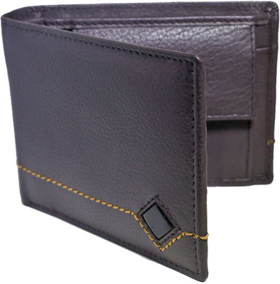 

NUKAICHAU Men Formal Black Genuine Leather Wallet(9 Card Slots)
