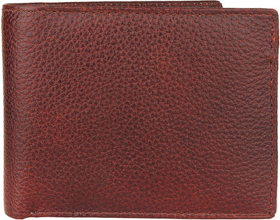 

ALW Men Formal Brown Genuine Leather Wallet(10 Card Slots)