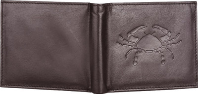 

WalletLee Men Casual Brown Genuine Leather Wallet(1 Card Slot)