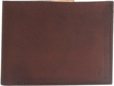 

GFW Men Casual Brown Genuine Leather Wallet(5 Card Slots), Brown 05