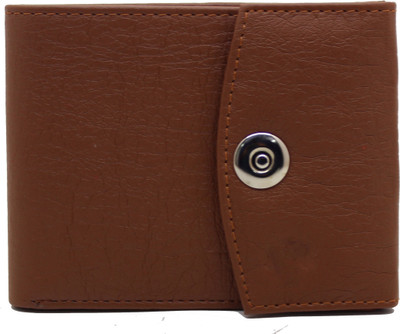 

MS Men Casual Tan Artificial Leather Wallet(6 Card Slots)