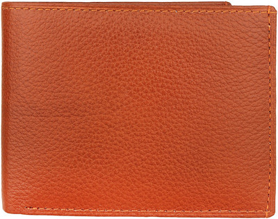

ALW Men Casual Tan Genuine Leather Wallet(9 Card Slots)