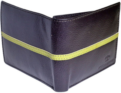 

NUKAICHAU Men Casual Black Genuine Leather Wallet(9 Card Slots)