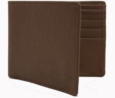 

Nietz Men Formal Brown Artificial Leather Wallet(10 Card Slots)