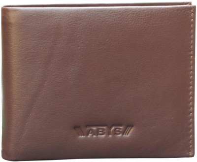 

ABYS Men Brown Genuine Leather Wrist Wallet(6 Card Slots)