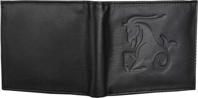 

JusTrack Men Casual Black Genuine Leather Wallet(1 Card Slot)