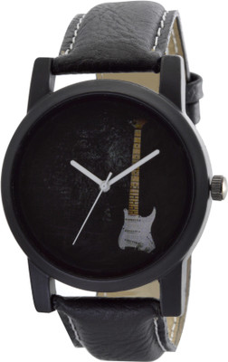 

SVM ATP-O12 Stylish Round Shape Black Strap Black Dial Men's & Boy's (Pack of 1) Watch - For Men