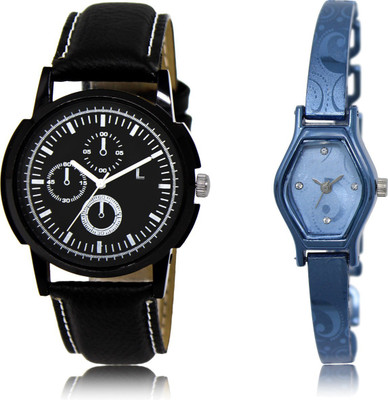 

The Shopoholic Fashionable Funky Look Black And Blue Dial Analog Watch For Boys And Girls Analog Watch Watch - For Men & Women