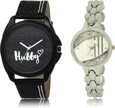 

The Shopoholic Stylist Designer Combo Pack 2 Black And Silver Dial Analog Watch For Boys And Girls Watches For Boys Stylish Watch - For Men & Women