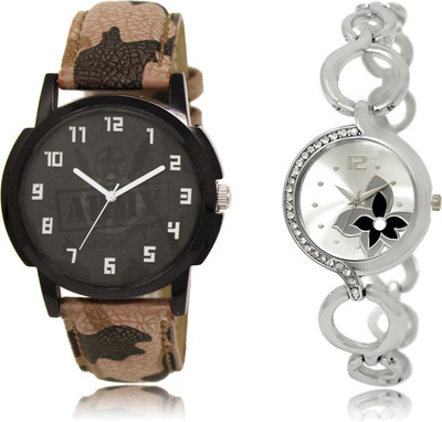 

The Shopoholic Stylist Designer Combo Pack 2 Green And Silver Dial Analog Watch For Boys And Girls Casual Analog Watches For Men Watch - For Men & Women