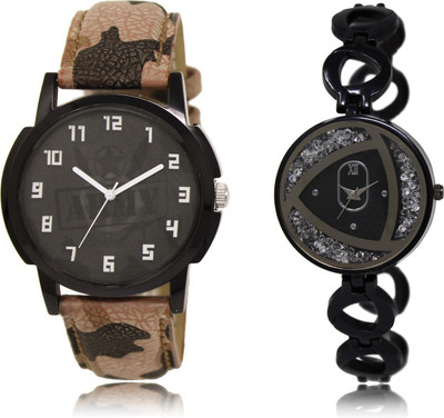 

The Shopoholic Best Combo Pack Green And Black Dial Analog Watch For Boys And Girls Stylish Watches For Men Watch - For Men & Women