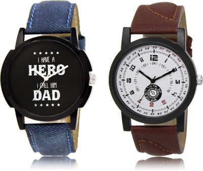 

The Shopoholic Latest Collection Fancy And Attractive Black And White Dial Analog Watch For Boys Mens Watches Stylish Watch - For Men