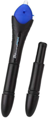 

Inditradition Liquid Plastic Adhesive | LED UV Light Activated Bonding Tool | For Any Surface, Stops Leaks - Waterproof(Set of 1, Black)