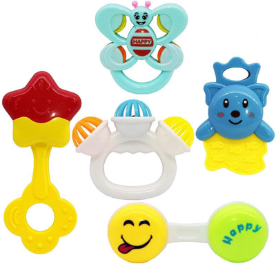 

saisan Attractive Shaped Rattle(Multicolor)