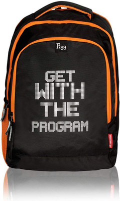 

Harissons R59X6GWTPBLACKORANGE 21 L Backpack(Orange, Black), Black;orange