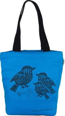 

allforasmile Ecofriendly Tote Bag | Multipurpose Bag(Blue, 5 L)