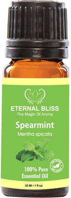 

Eternal Bliss Spearmint Essential Oil - Pure Natural Aromatherapy & Therapeutic Grade Oil For Skin Care & Hair Care Hair Oil (30 ML)(30 ml)