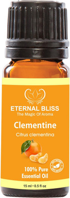 

Eternal Bliss Clementine Essential Oil - Pure Natural Aromatherapy & Therapeutic Grade Oil For Skin Care & Hair Care Hair Oil (15 ML)(15 ml)