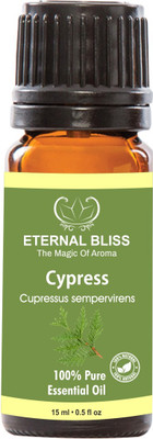 

Eternal Bliss Cypress Essential Oil - Pure Natural Aromatherapy & Therapeutic Grade Oil For Skin Care & Hair Care Hair Oil (15 ML)(15 ml)