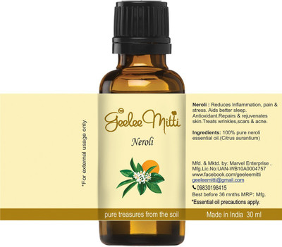 

Geeleemitti Pure Neroli Essential Oil 30ml(30 ml)