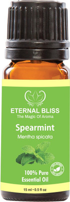 

Eternal Bliss Spearmint Essential Oil - Pure Natural Aromatherapy & Therapeutic Grade Oil For Skin Care & Hair Care Hair Oil (15 ML)(15 ml)