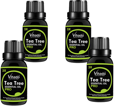 

VIHADO Tea Tree essential oil with Dropper (25 ML) (Pack of 4)(25 ml)