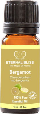 

Eternal Bliss Bergamot Essential Oil - Pure Natural Aromatherapy & Therapeutic Grade Oil For Skin Care & Hair Care Hair Oil (15 ML)(15 ml)
