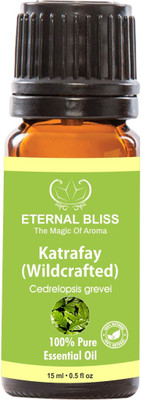 

Eternal Bliss Katrafay Essential Oil (Wildcrafted) - Pure Natural Aromatherapy & Therapeutic Grade Oil For Skin Care & Hair Care Hair Oil (15 ML)(15 ml)