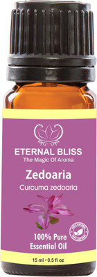 

Eternal Bliss Zedoaria Essential Oil - Pure Natural Aromatherapy & Therapeutic Grade Oil For Skin Care & Hair Care Hair Oil (15 ML)(15 ml)