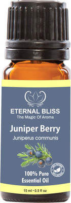 

Eternal Bliss Juniper Berry Essential Oil - Pure Natural Aromatherapy & Therapeutic Grade Oil For Skin Care & Hair Care Hair Oil (15 ML)(15 ml)