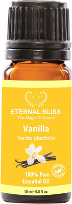 

Eternal Bliss Vanilla Essential Oil - Pure Natural Aromatherapy & Therapeutic Grade Oil For Skin Care & Hair Care Hair Oil (15 ML)(15 ml)