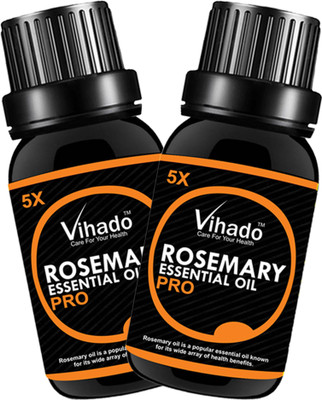 

VIHADO Rosemary Essential oil 5X FAST (15 ML) (Pack of 2)(15 ml)