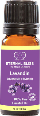 

Eternal Bliss Lavandin Essential Oil - Pure Natural Aromatherapy & Therapeutic Grade Oil For Skin Care & Hair Care Hair Oil (15 ML)(15 ml)