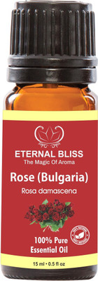 

Eternal Bliss Rose Essential Oil Bulgaria - Pure Natural Aromatherapy & Therapeutic Grade Oil For Skin Care & Hair Care Hair Oil (15 ML)(15 ml)