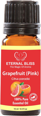 

Eternal Bliss Grapefruit Essential Oil (Pink) - Pure Natural Aromatherapy & Therapeutic Grade Oil For Skin Care & Hair Care Hair Oil (15 ML)(15 ml)