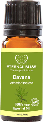 

Eternal Bliss Davana Essential Oil - Pure Natural Aromatherapy & Therapeutic Grade Oil For Skin Care & Hair Care Hair Oil (15 ML)(15 ml)