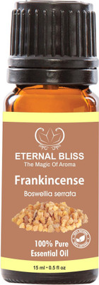 

Eternal Bliss Frankincense Essential Oil - Pure Natural Aromatherapy & Therapeutic Grade Oil For Skin Care & Hair Care Hair Oil (15 ML)(15 ml)