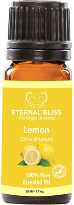 

Eternal Bliss Lemon Essential Oil - Pure Natural Aromatherapy & Therapeutic Grade Oil For Skin Care & Hair Care Hair Oil (30 ML)(30 ml)