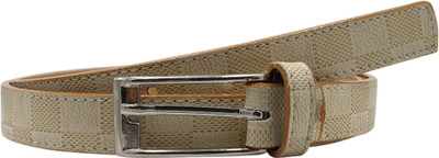

Snoby Women Casual White Artificial Leather Belt