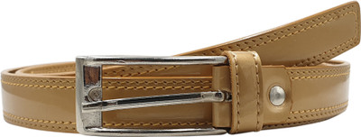 

Snoby Women Casual Gold Artificial Leather Belt