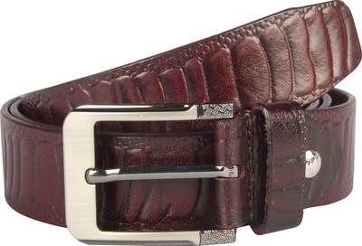 

Raza Men Casual Brown Genuine Leather Belt