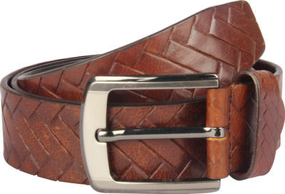 

Raza Men Casual Tan Genuine Leather Belt