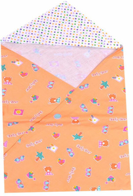

DHAWARIYA'S Cartoon  Hooded Baby Blanket(Cotton, Orange